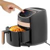 Hot Air Fryer Oven 3.2 QT Pot Quarts Electric Oil Less 1400W Touch Screen Airfryer 5 Core AF 320