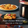 Hot Air Fryer Oven 3.2 QT Pot Quarts Electric Oil Less 1400W Touch Screen Airfryer 5 Core AF 320