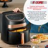 Hot Air Fryer Oven 3.2 QT Pot Quarts Electric Oil Less 1400W Touch Screen Airfryer 5 Core AF 320