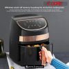 Hot Air Fryer Oven 3.2 QT Pot Quarts Electric Oil Less 1400W Touch Screen Airfryer 5 Core AF 320